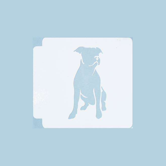 Dog Pitbull 783-963 Stencil