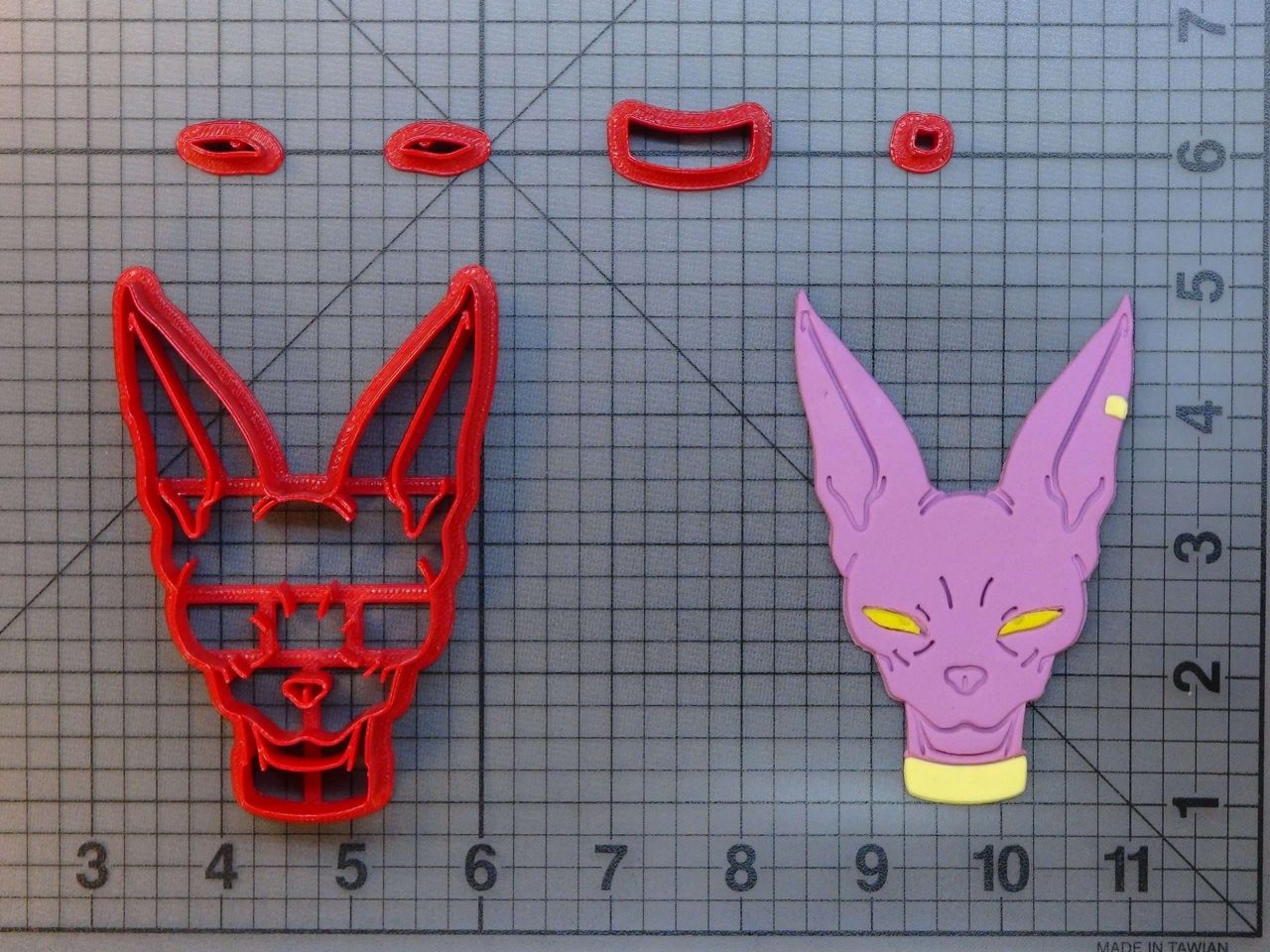 Dragon Ball - Beerus 266-A159 Cookie Cutter Set