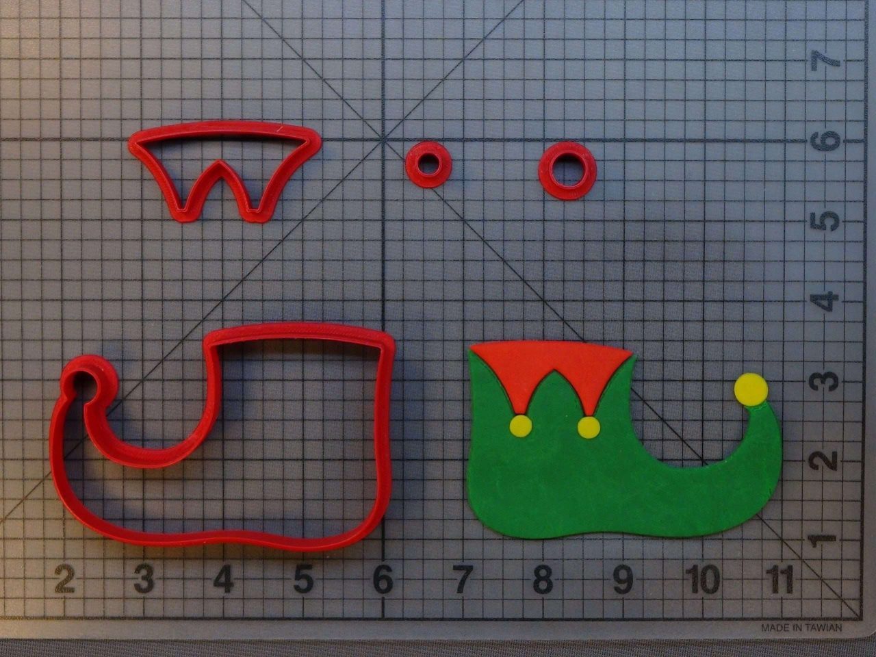 Elf Shoe 266-A506 Cookie Cutter Set