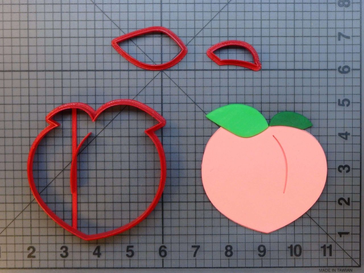 Emoji Peach 266-A277 Cookie Cutter Set