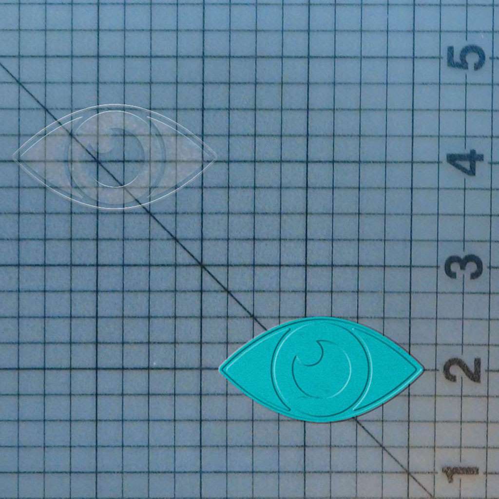 Eye 227-586 Cookie Cutter and Acrylic Stamp - Image 2