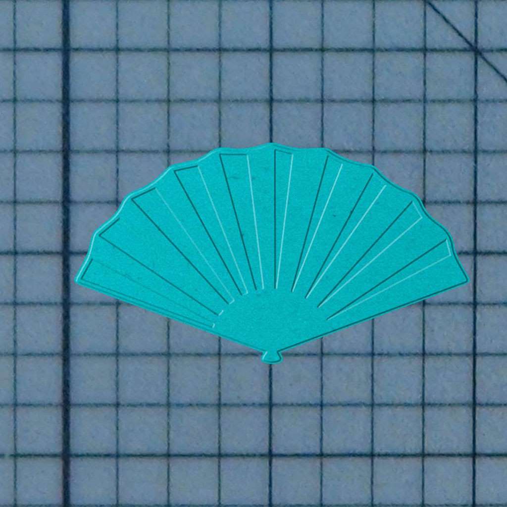 Fan 227-631 Cookie Cutter and Acrylic Stamp - Image 3