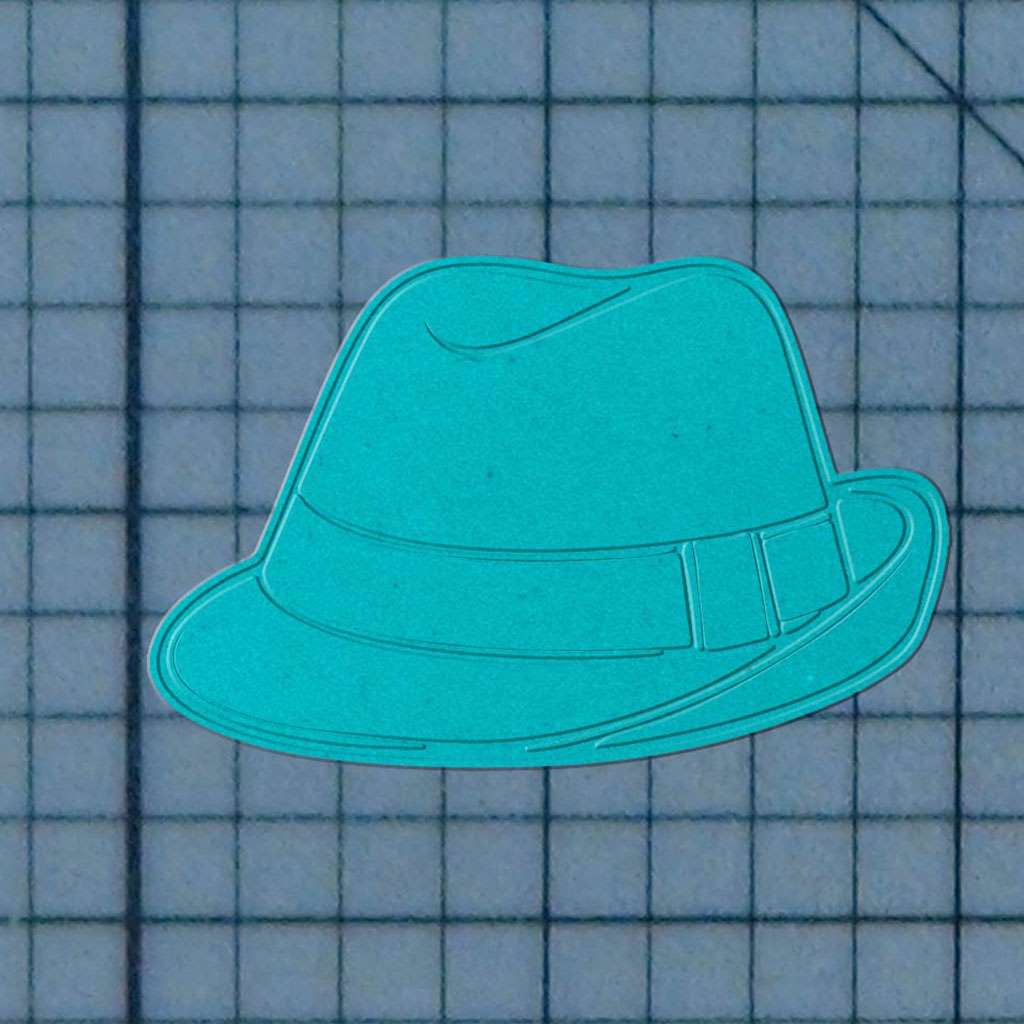 Fedora 227-594 Cookie Cutter and Stamp