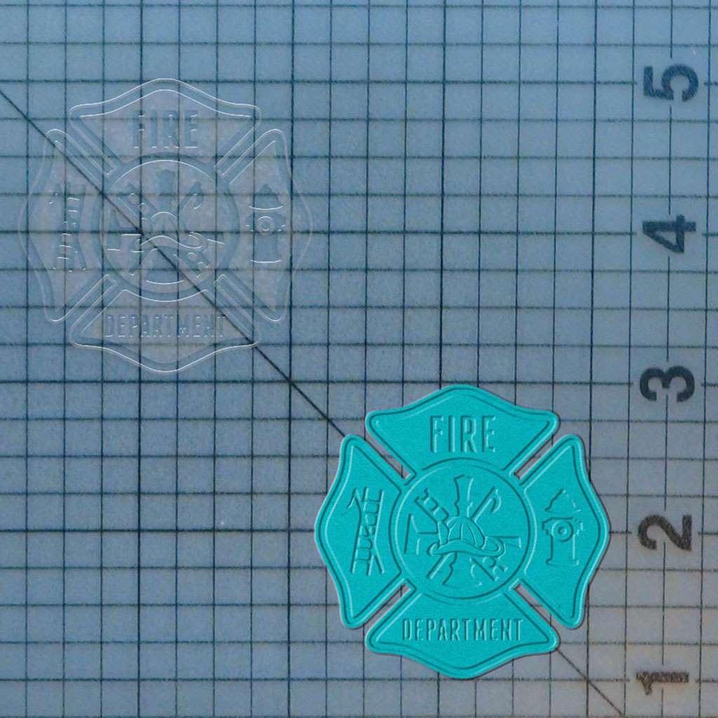 Fire Department 227-579 Cookie Cutter and Stamp