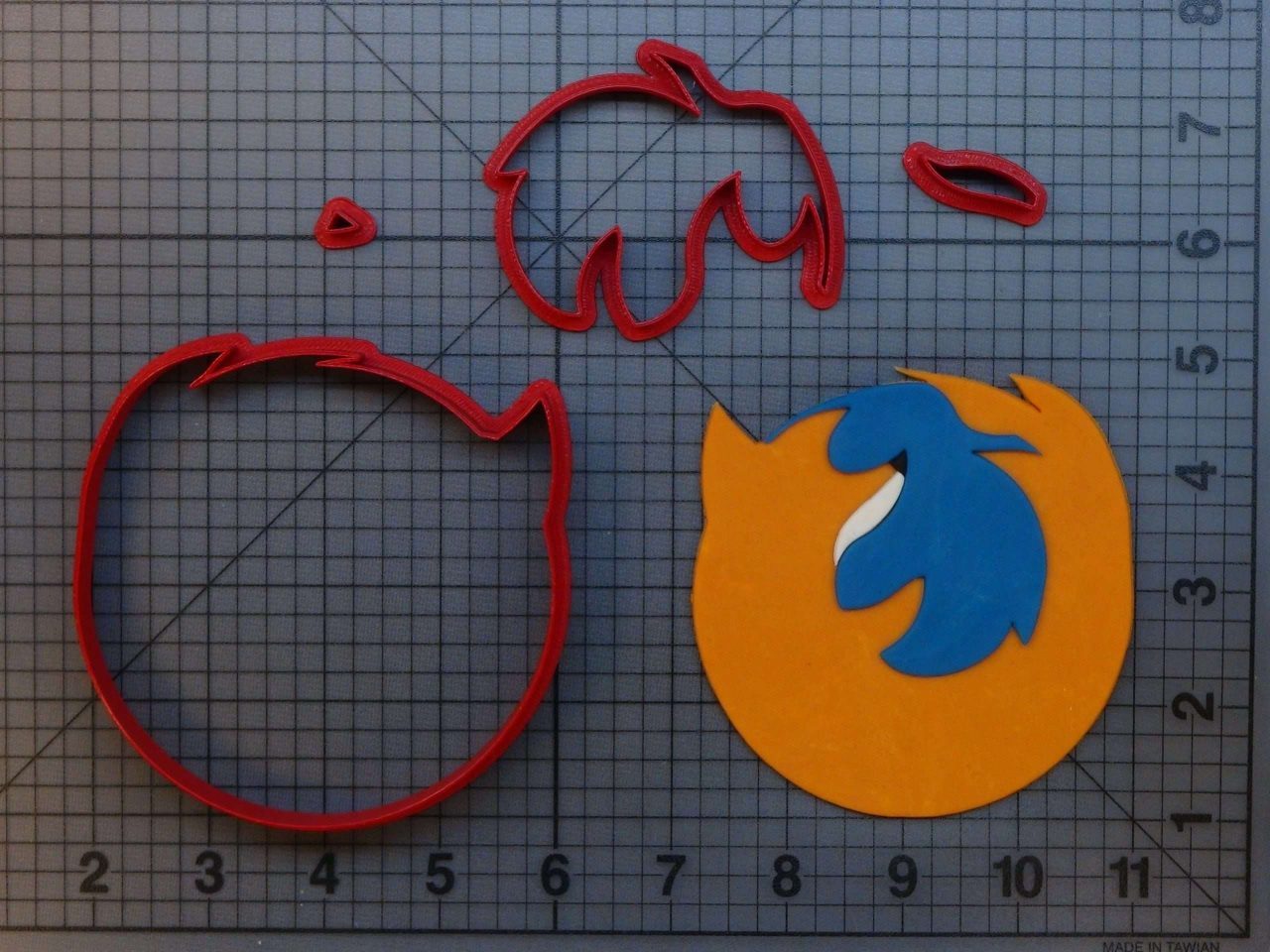 Firefox Logo 266-A527 Cookie Cutter Set