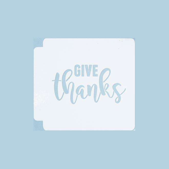 Give Thanks 783-A266 Stencil