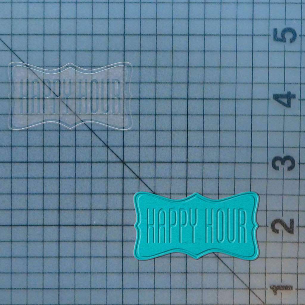 Happy Hour 227-540 Cookie Cutter and Stamp