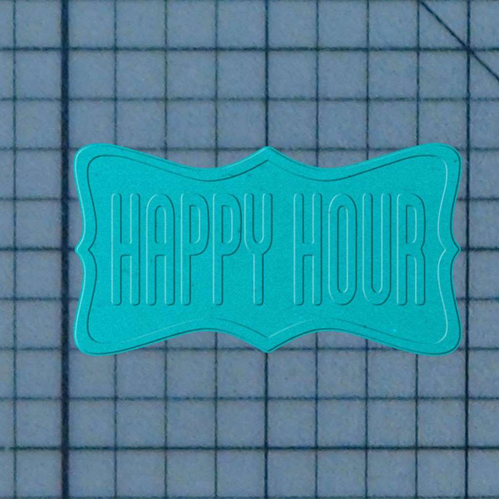 Happy Hour 227-540 Cookie Cutter and Acrylic Stamp - Image 3