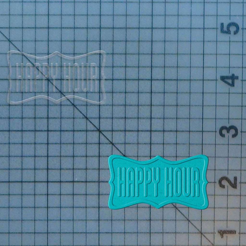 Happy Hour 227-540 Cookie Cutter and Acrylic Stamp - Image 4