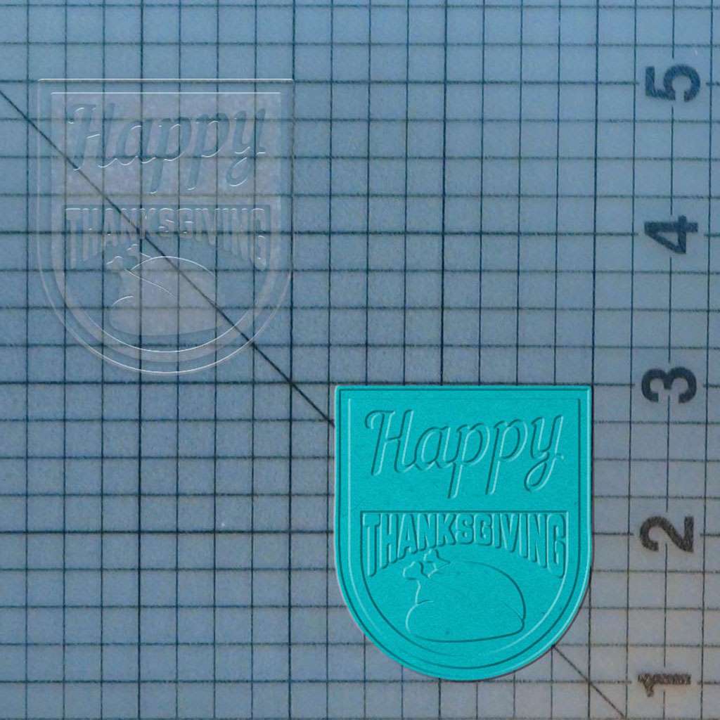 Happy Thanksgiving 227-571 Cookie Cutter and Stamp