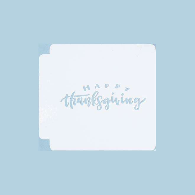 Happy Thanksgiving 783-A259 Stencil
