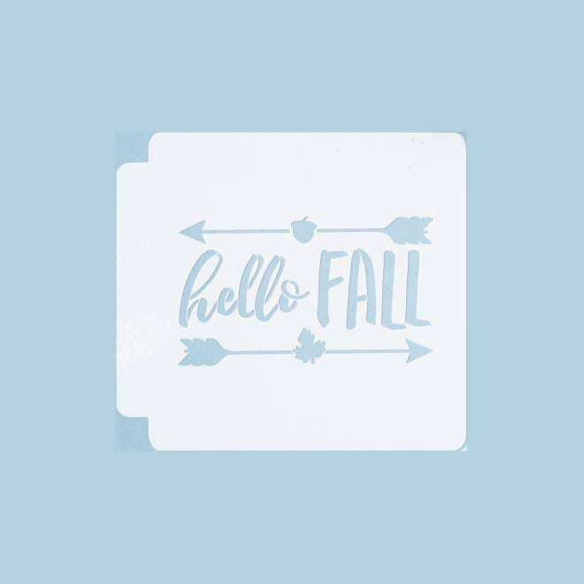 Hello Fall 783-A270 Stencil