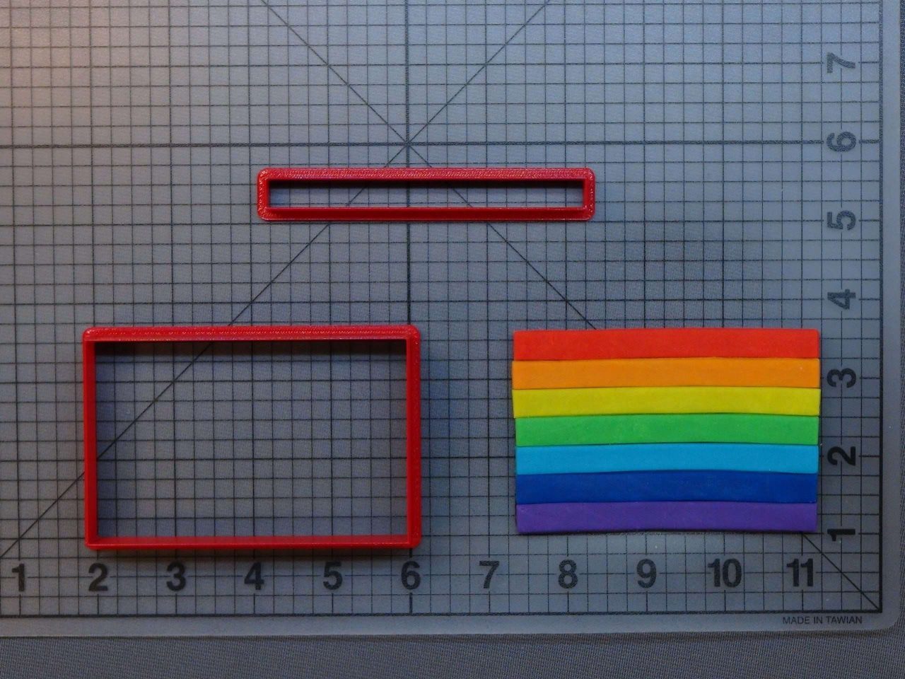 LGBT Flag 266-A563 Cookie Cutter Set