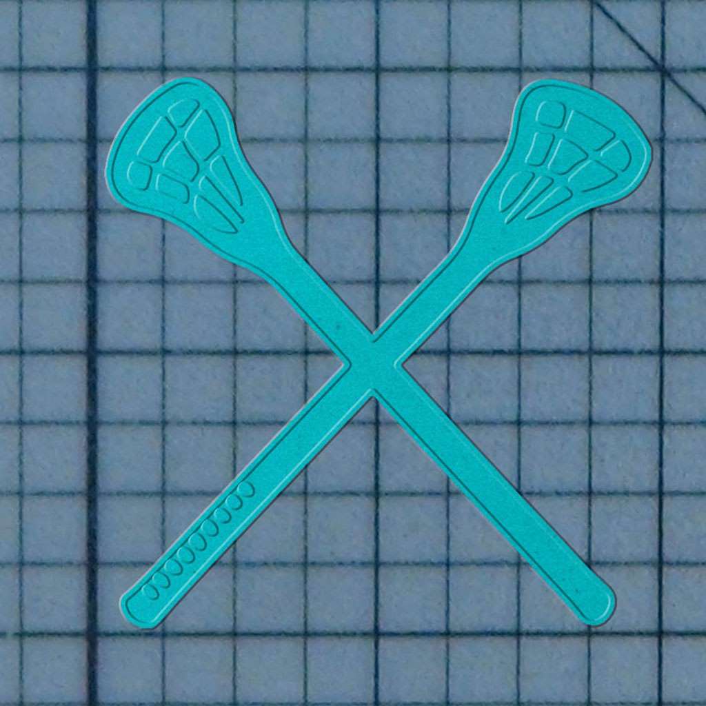 Lacrosse Sticks 227-553 Cookie Cutter and Stamp