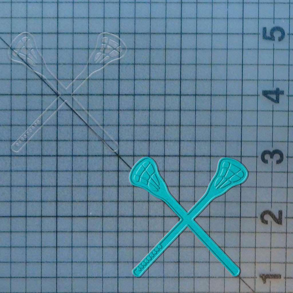 Lacrosse Sticks 227-553 Cookie Cutter and Stamp