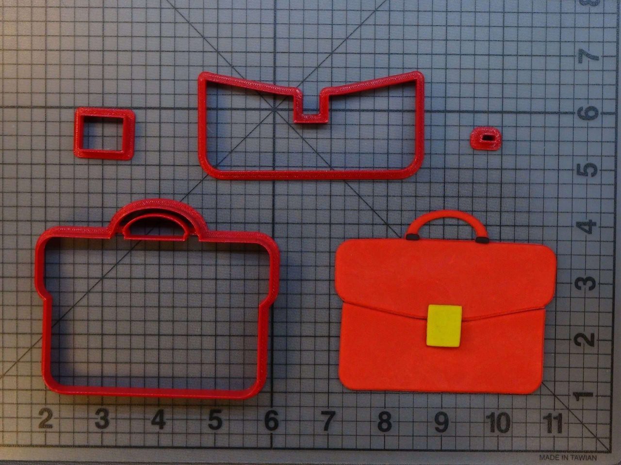 Legal Briefcase 266-A517 Cookie Cutter Set