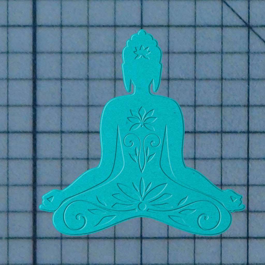 Meditation 227-568 Cookie Cutter and Acrylic Stamp - Image 3