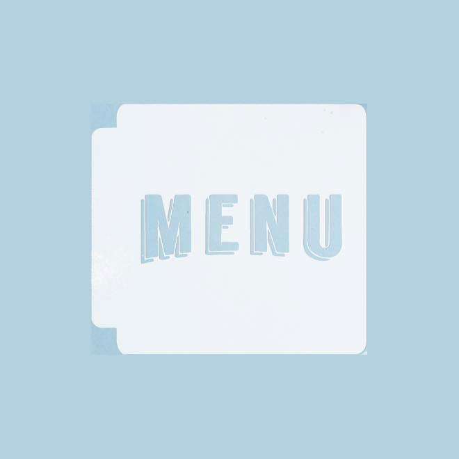 Menu 783-A137 Stencil