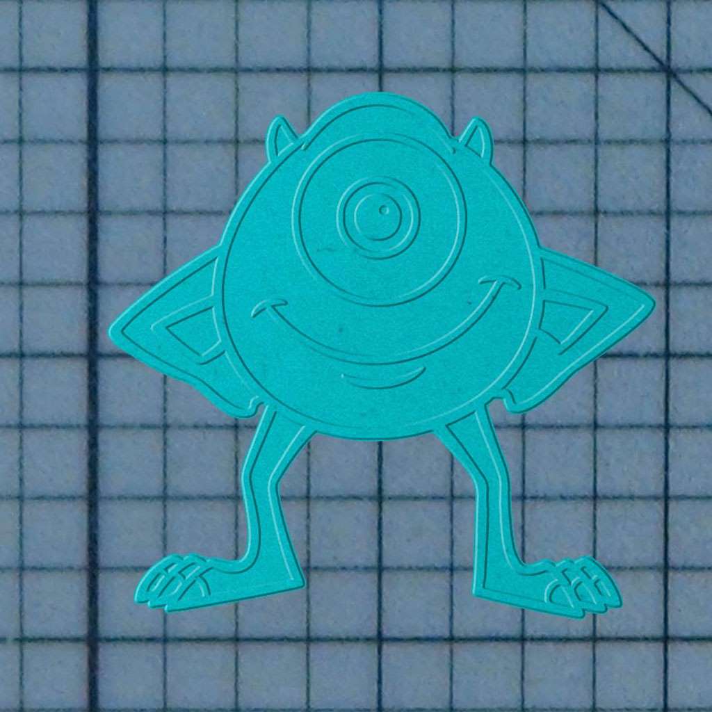 Monster Inc - Mike 227-217 Cookie Cutter and Acrylic Stamp - Image 3