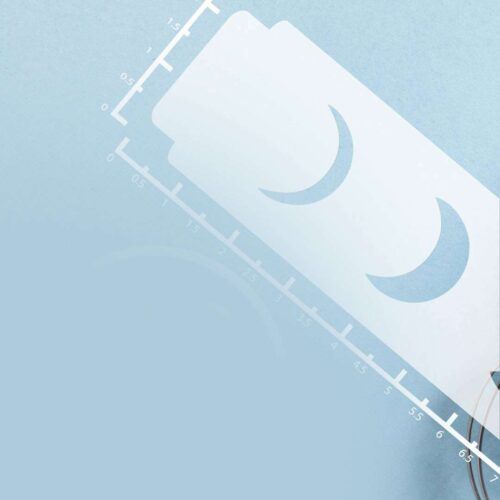 JB_Moon Cycle 783-A016 Stencil Strip (Closeup)