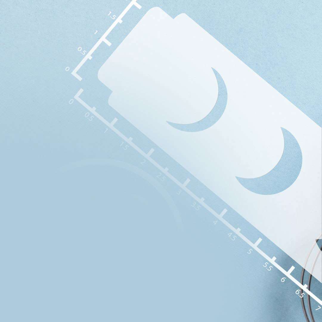 JB_Moon Cycle 783-A016 Stencil Strip (Closeup)