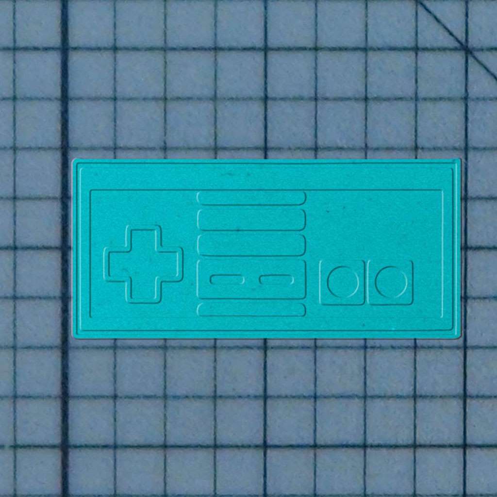 NES Controller 227-599 Cookie Cutter and Stamp
