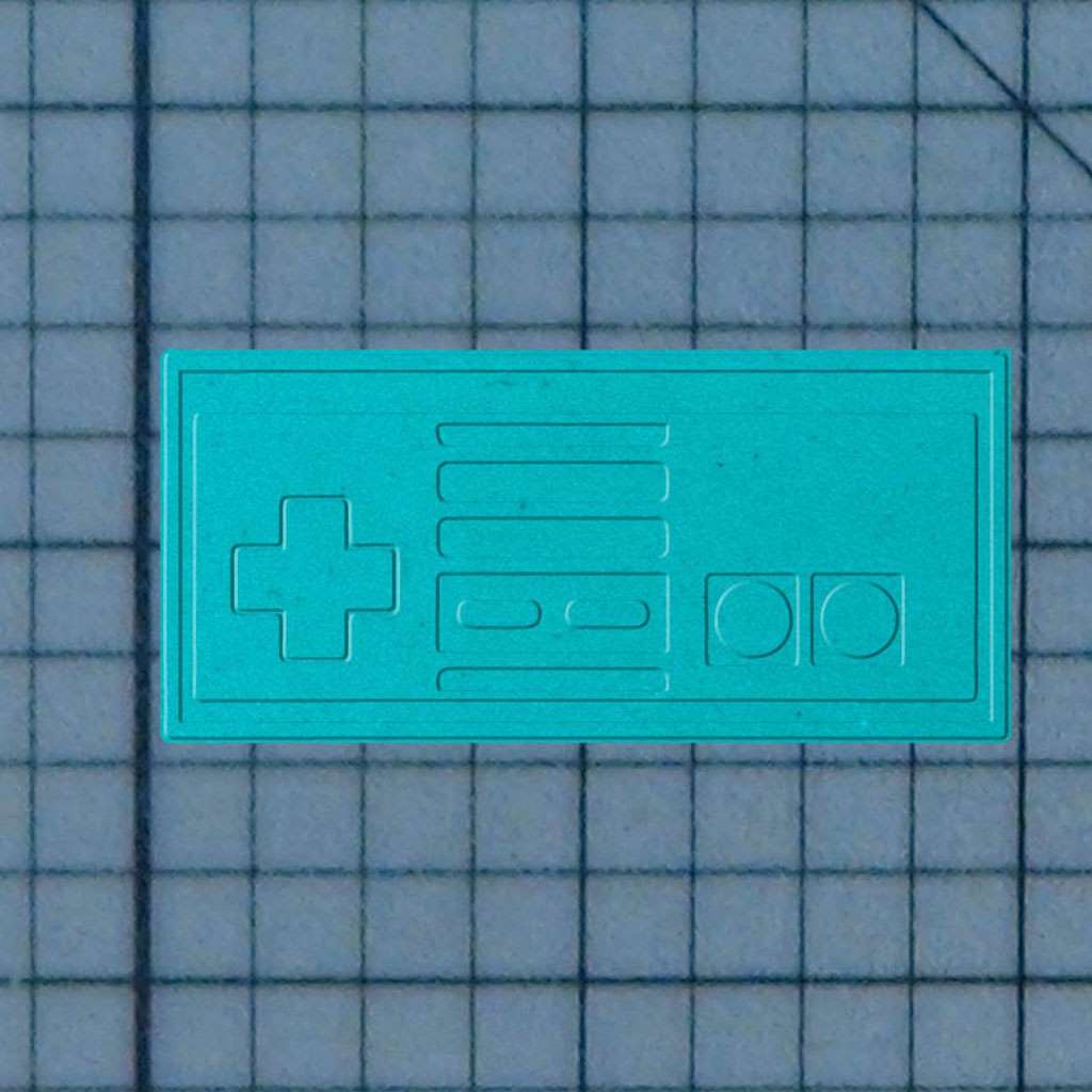 NES Controller 227-599 Cookie Cutter and Acrylic Stamp - Image 3