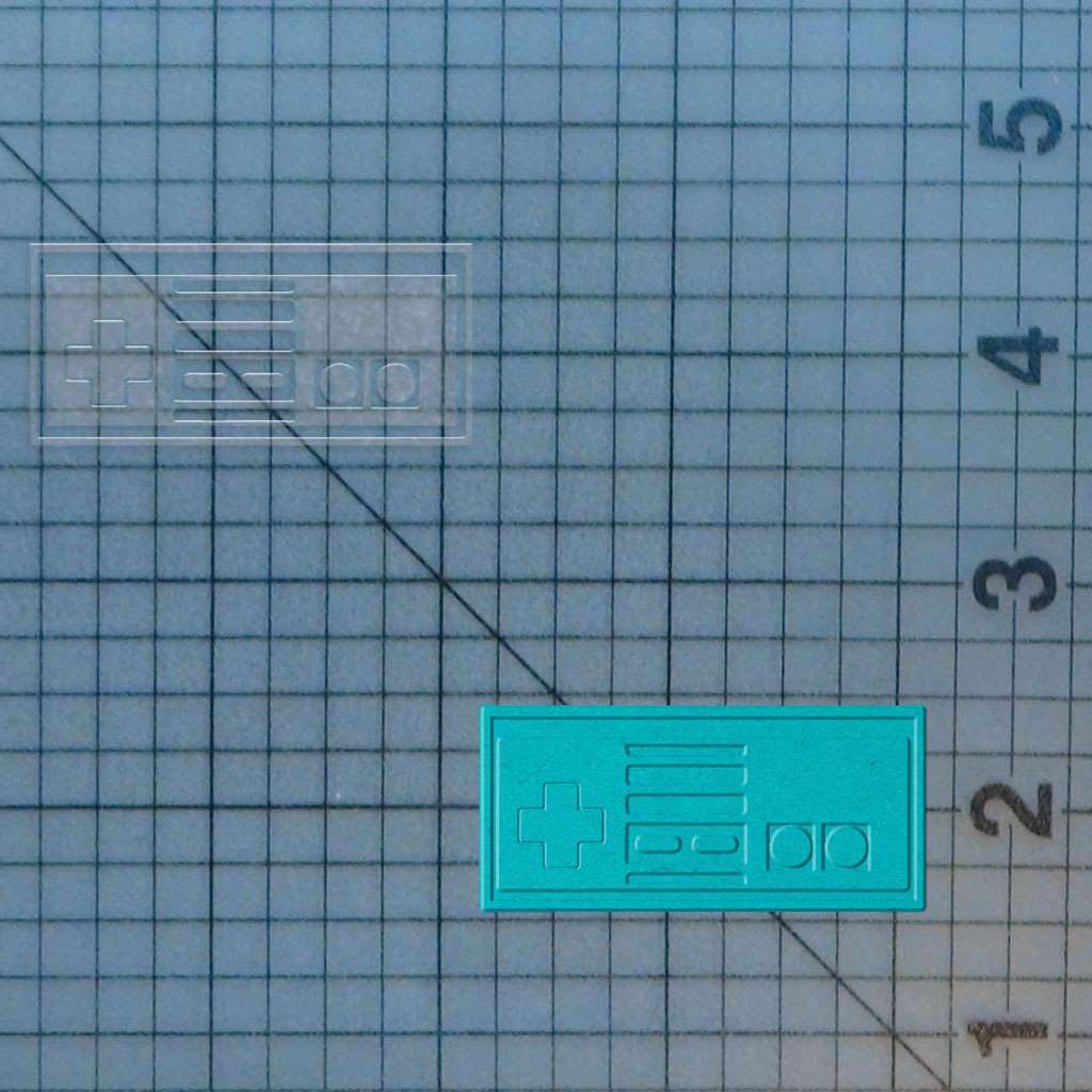 NES Controller 227-599 Cookie Cutter and Acrylic Stamp - Image 4