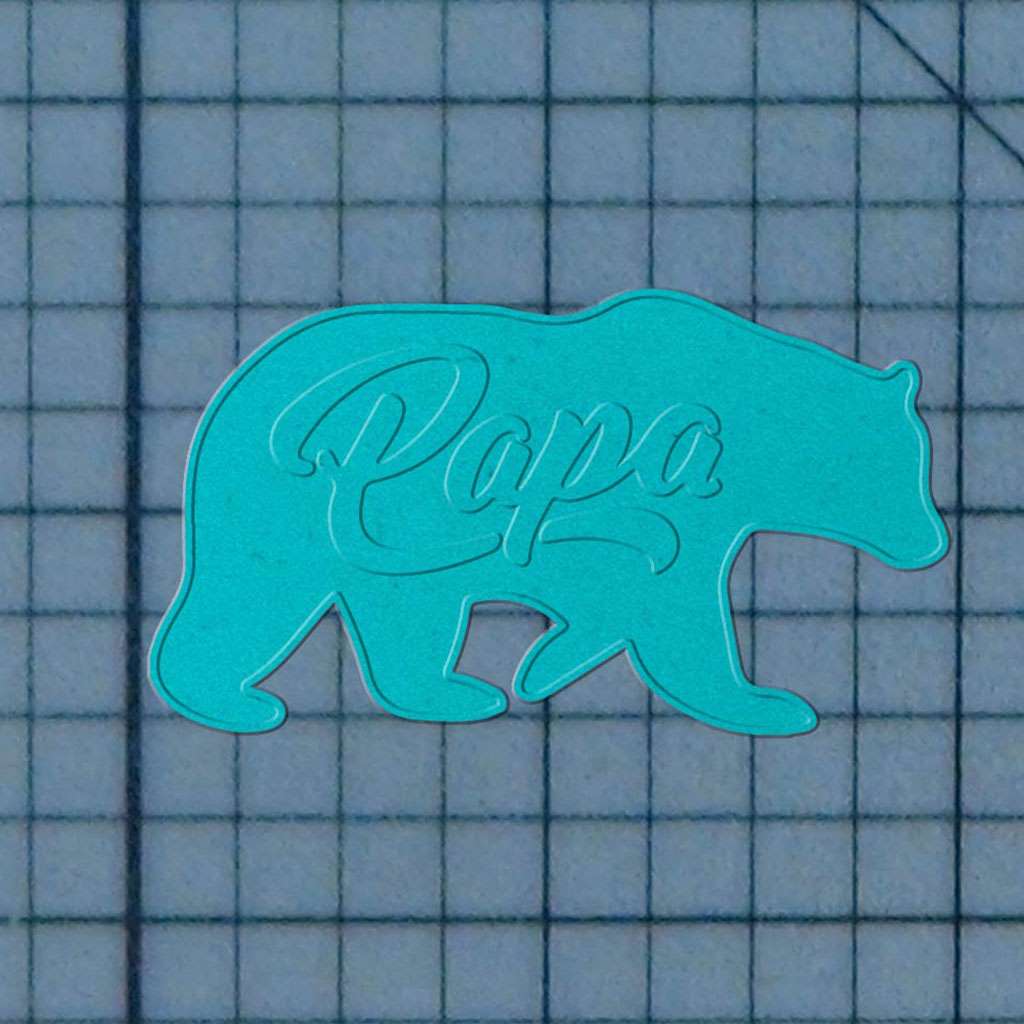 Papa Bear 227-590 Cookie Cutter and Stamp