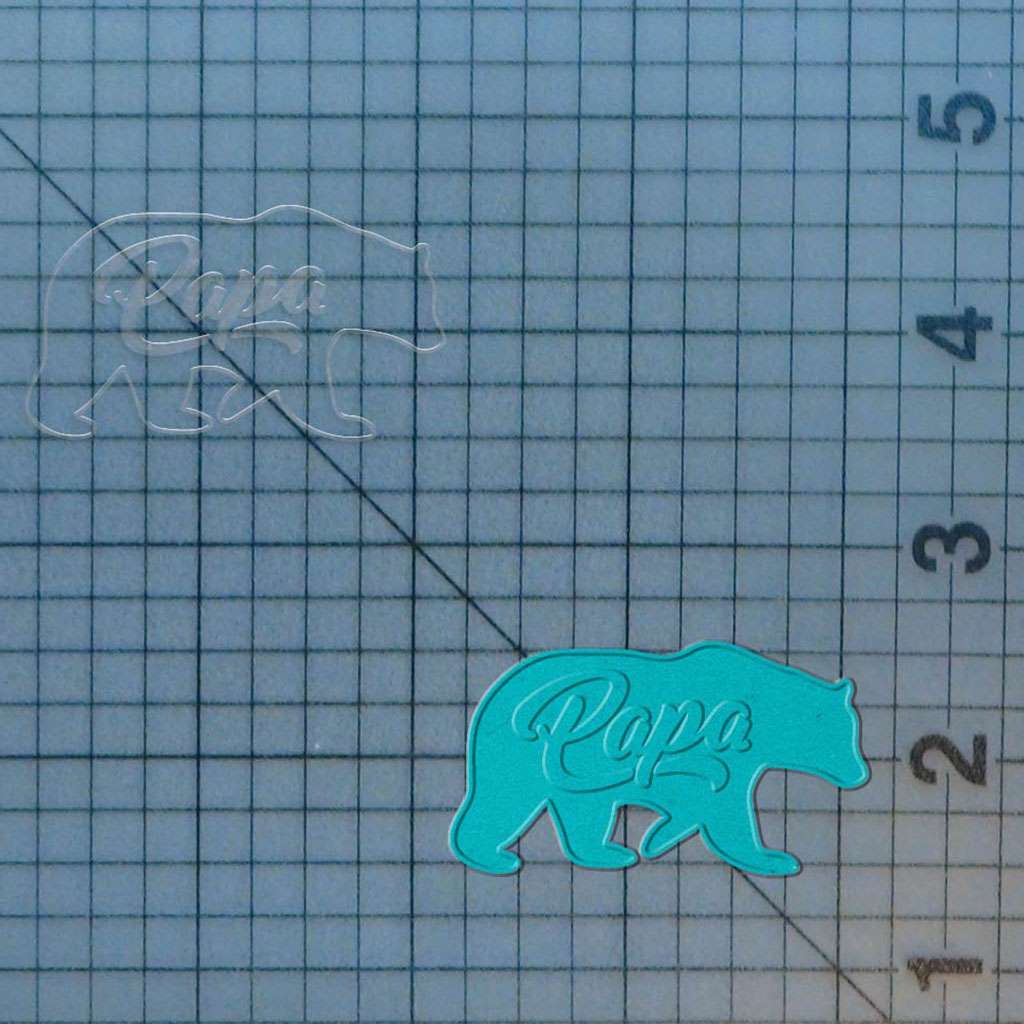 Papa Bear 227-590 Cookie Cutter and Stamp