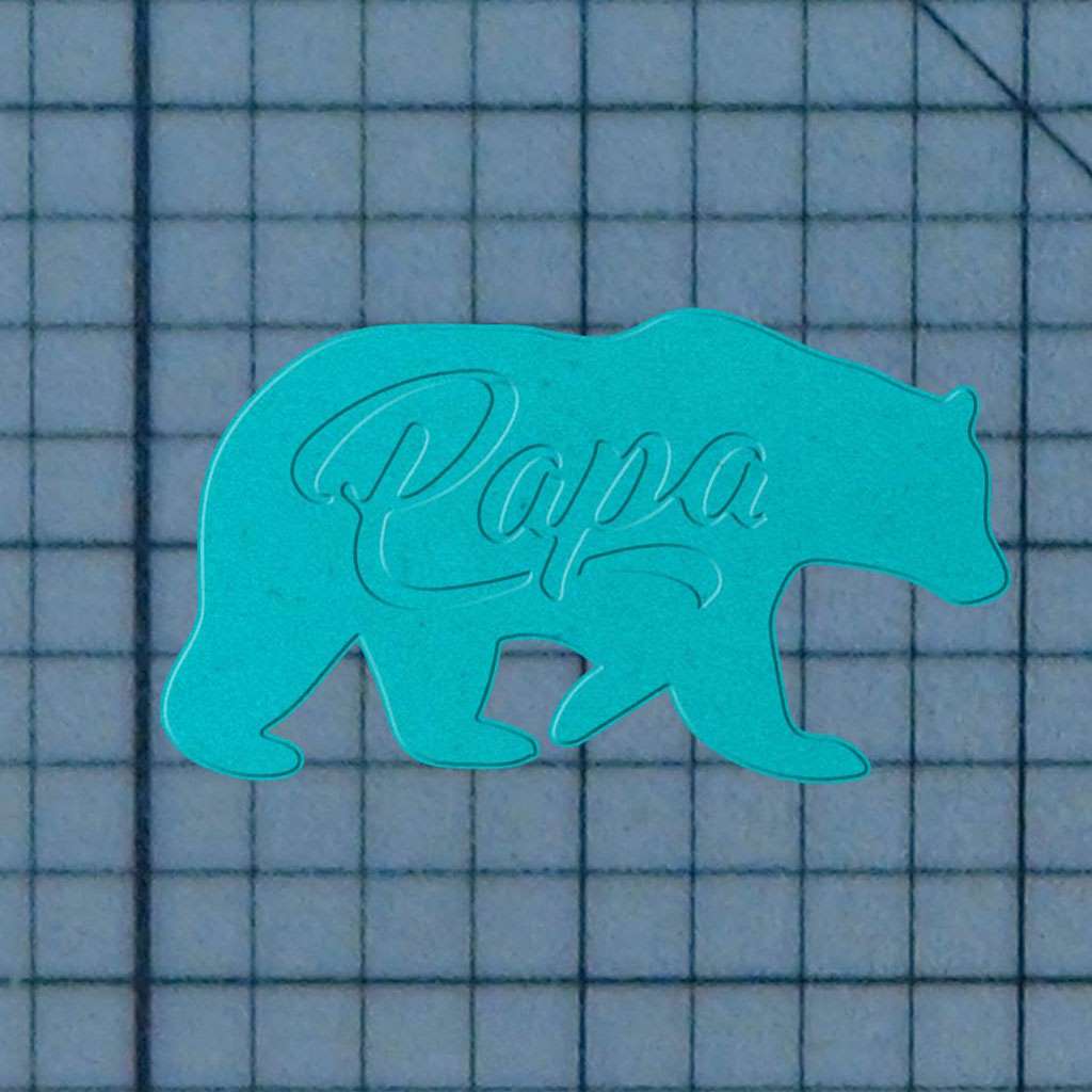 Papa Bear 227-590 Cookie Cutter and Acrylic Stamp - Image 3