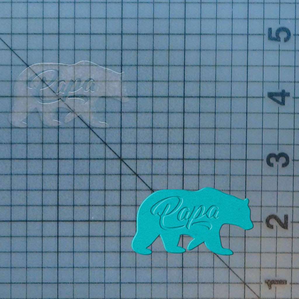 Papa Bear 227-590 Cookie Cutter and Acrylic Stamp - Image 4