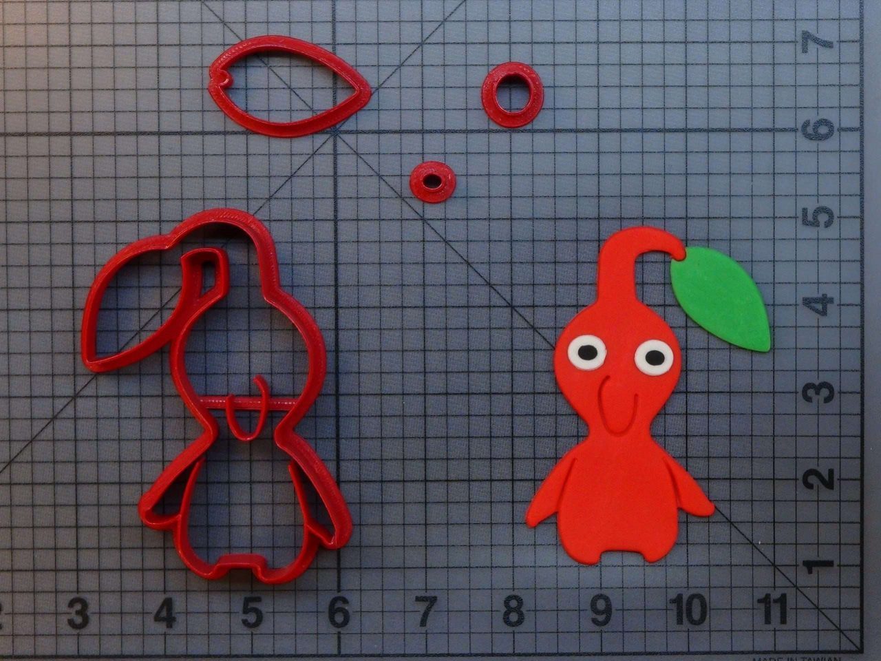 Pikmin 266-A576 Cookie Cutter Set