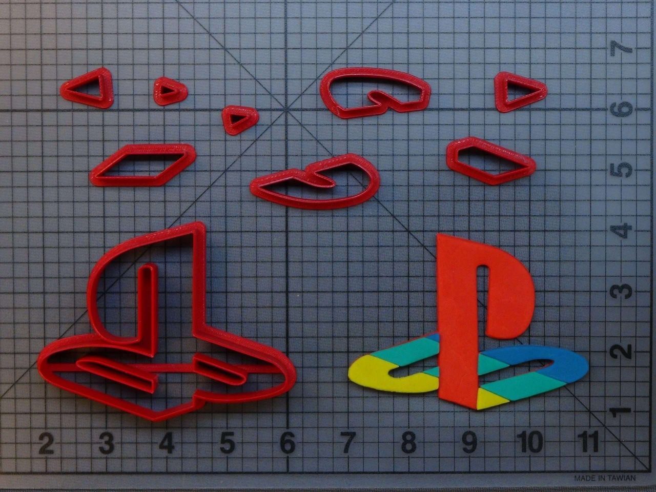 Playstation Logo 266-A471 Cookie Cutter Set