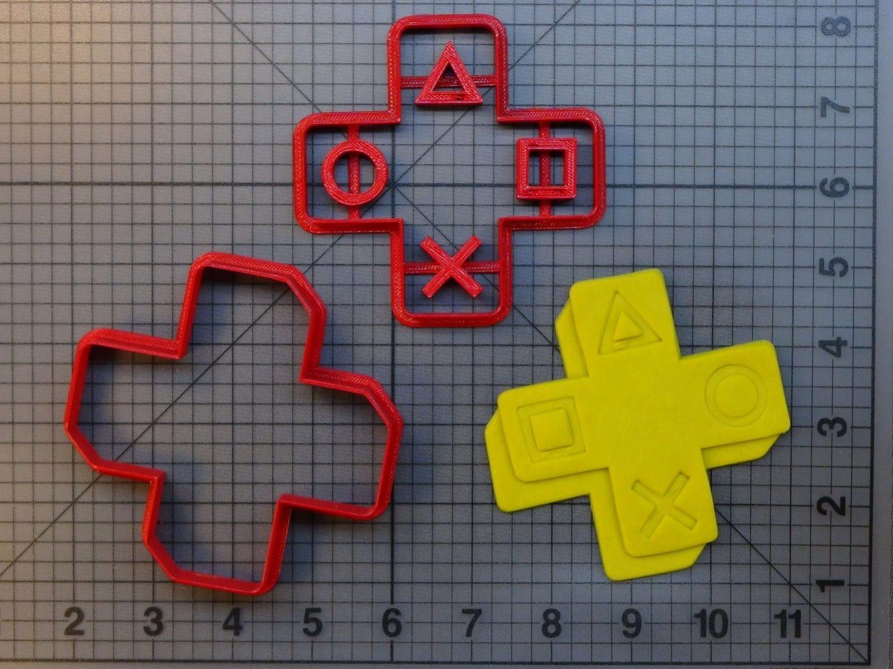 Playstation Plus Logo 266-A480 Cookie Cutter Set