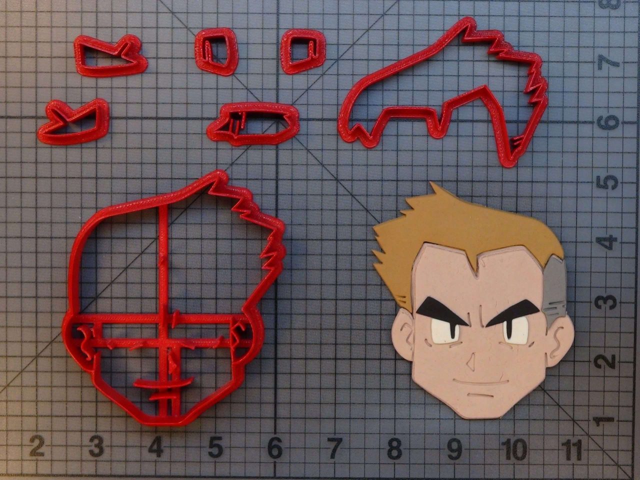 Pokemon - Professor Oak 266-A502 Cookie Cutter Set
