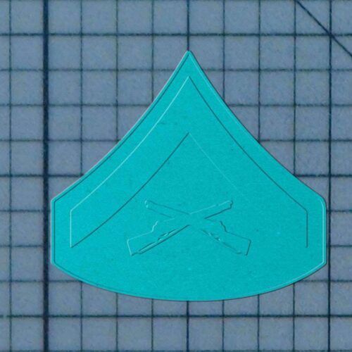 Private First Class 227-562 Cookie Cutter and Stamp