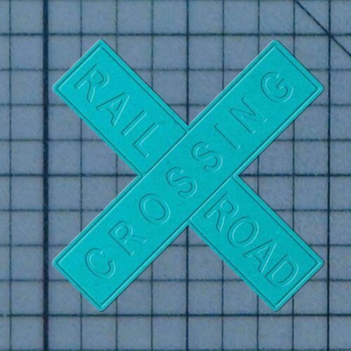Railroad Crossing 227-174 Cookie Cutter and Stamp