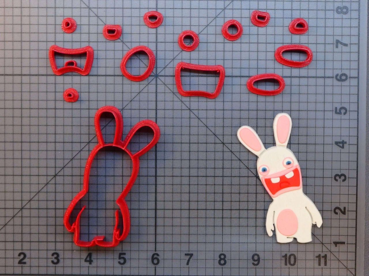 Rayman - Rabbid 266-A123 Cookie Cutter Set