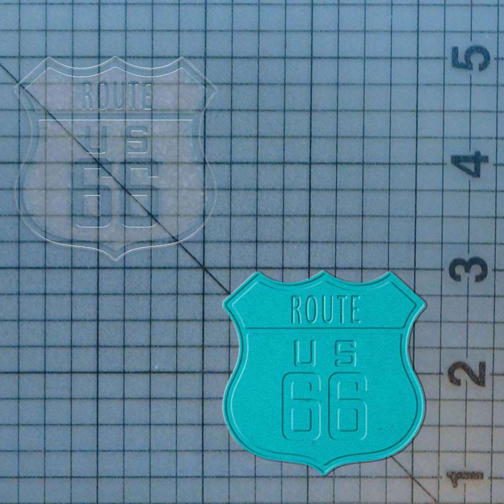 Route 66 227-125 Cookie Cutter and Stamp
