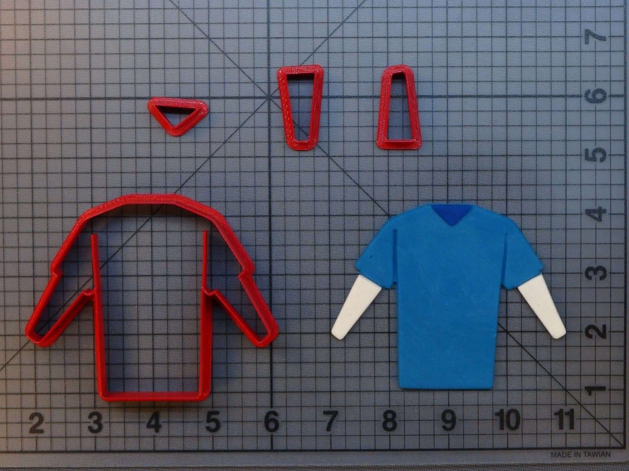 Scrubs 266-A539 Cookie Cutter Set
