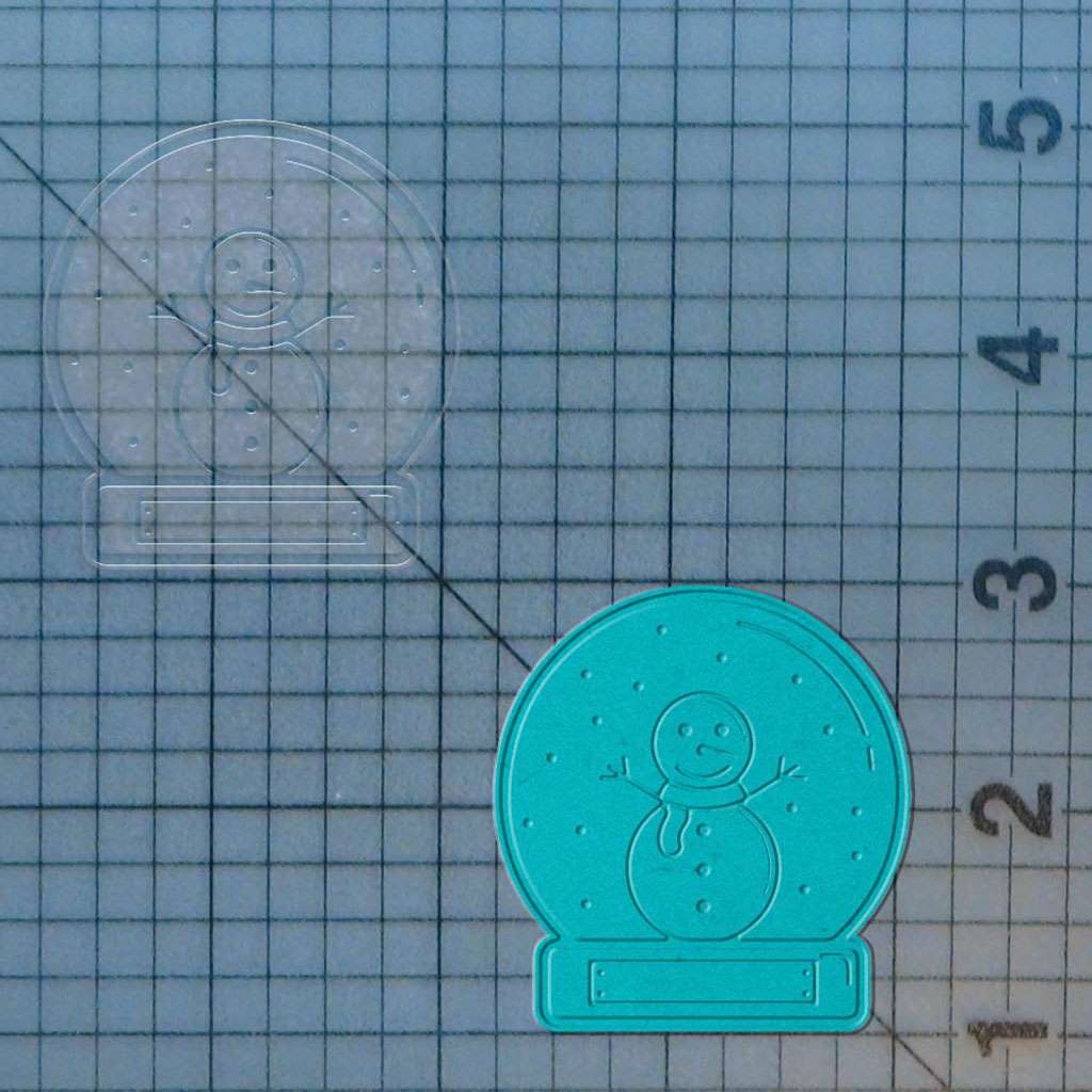 Snow Globe 227-575 Cookie Cutter and Stamp