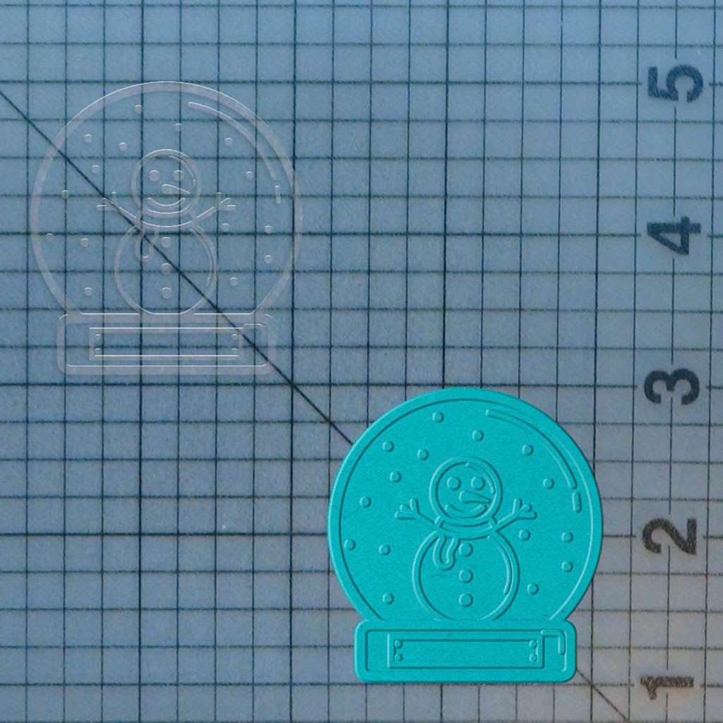 Snow Globe 227-575 Cookie Cutter and Acrylic Stamp - Image 4