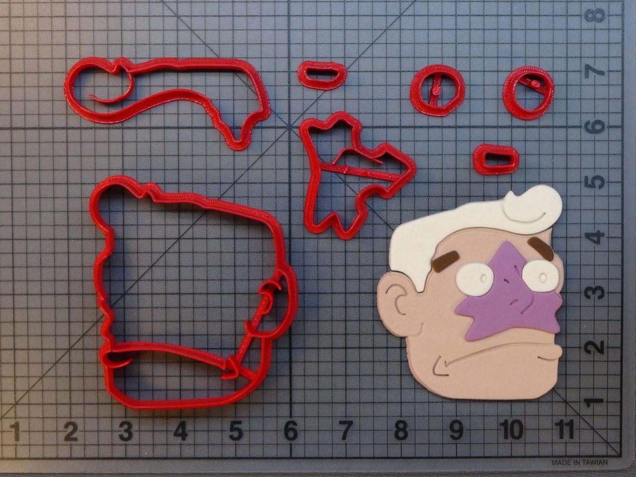 Spongebob Squarepants - Mermaid Man 266-A470 Cookie Cutter Set