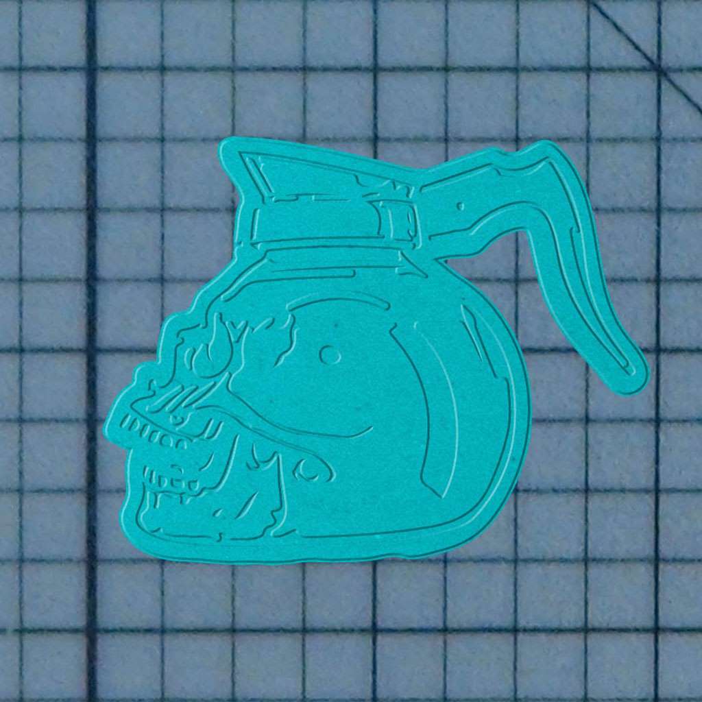 Spooky Coffee 227-595 Cookie Cutter and Acrylic Stamp - Image 3