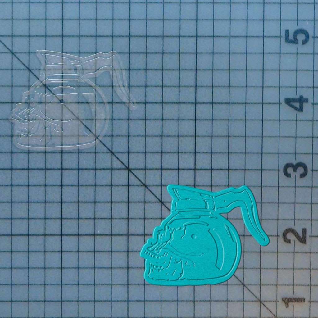 Spooky Coffee 227-595 Cookie Cutter and Acrylic Stamp - Image 4