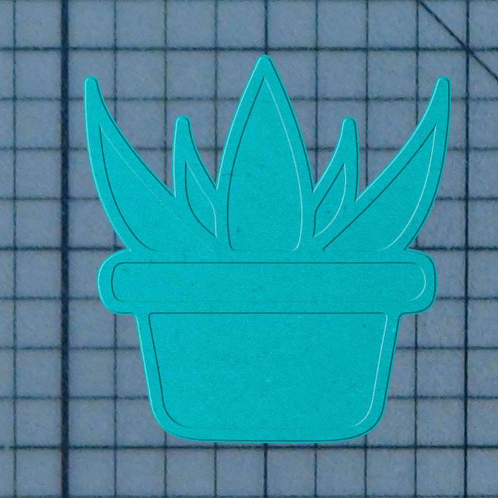 Succulent 227-547 Cookie Cutter and Acrylic Stamp - Image 3