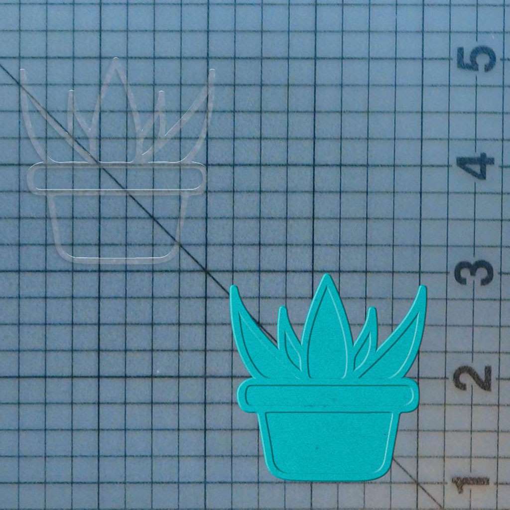 Succulent 227-547 Cookie Cutter and Acrylic Stamp - Image 4