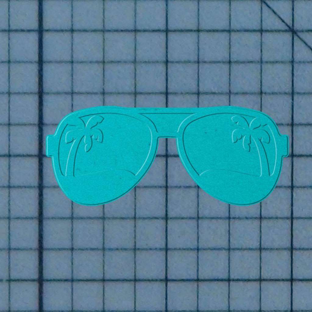 Sunglasses 227-573 Cookie Cutter and Acrylic Stamp - Image 3