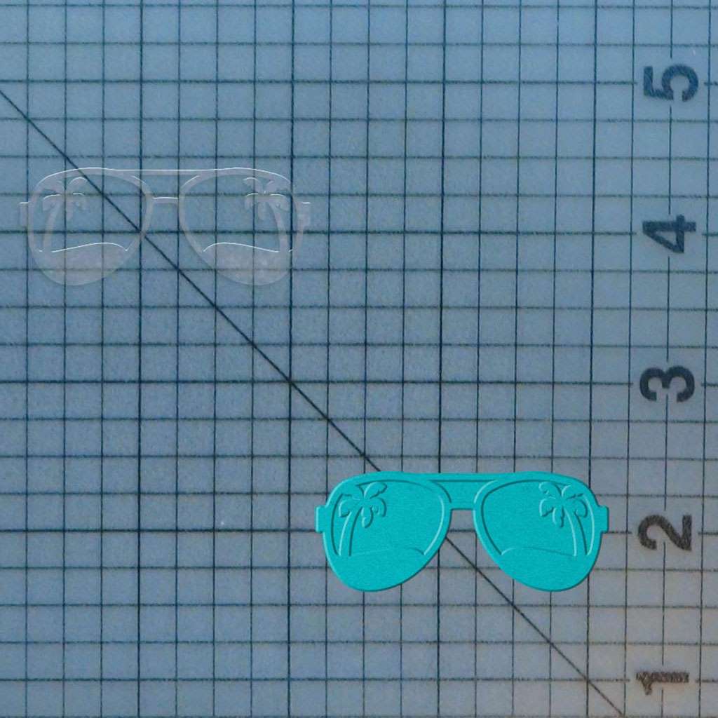 Sunglasses 227-573 Cookie Cutter and Acrylic Stamp - Image 4